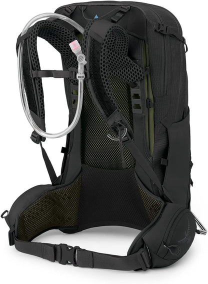 Osprey Manta 34L Men's Hiking Backpack with Hydraulics Reservoir, Black