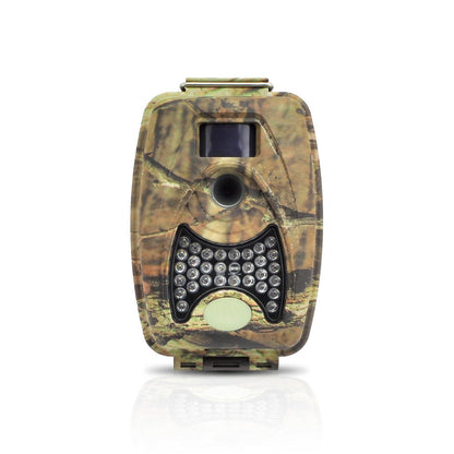 Pyle PHTCM38 Water Resistant Wild Game Trail Scouting Camera with Infrared Night Vision, Record Video, Snap Images and Invisible Flash