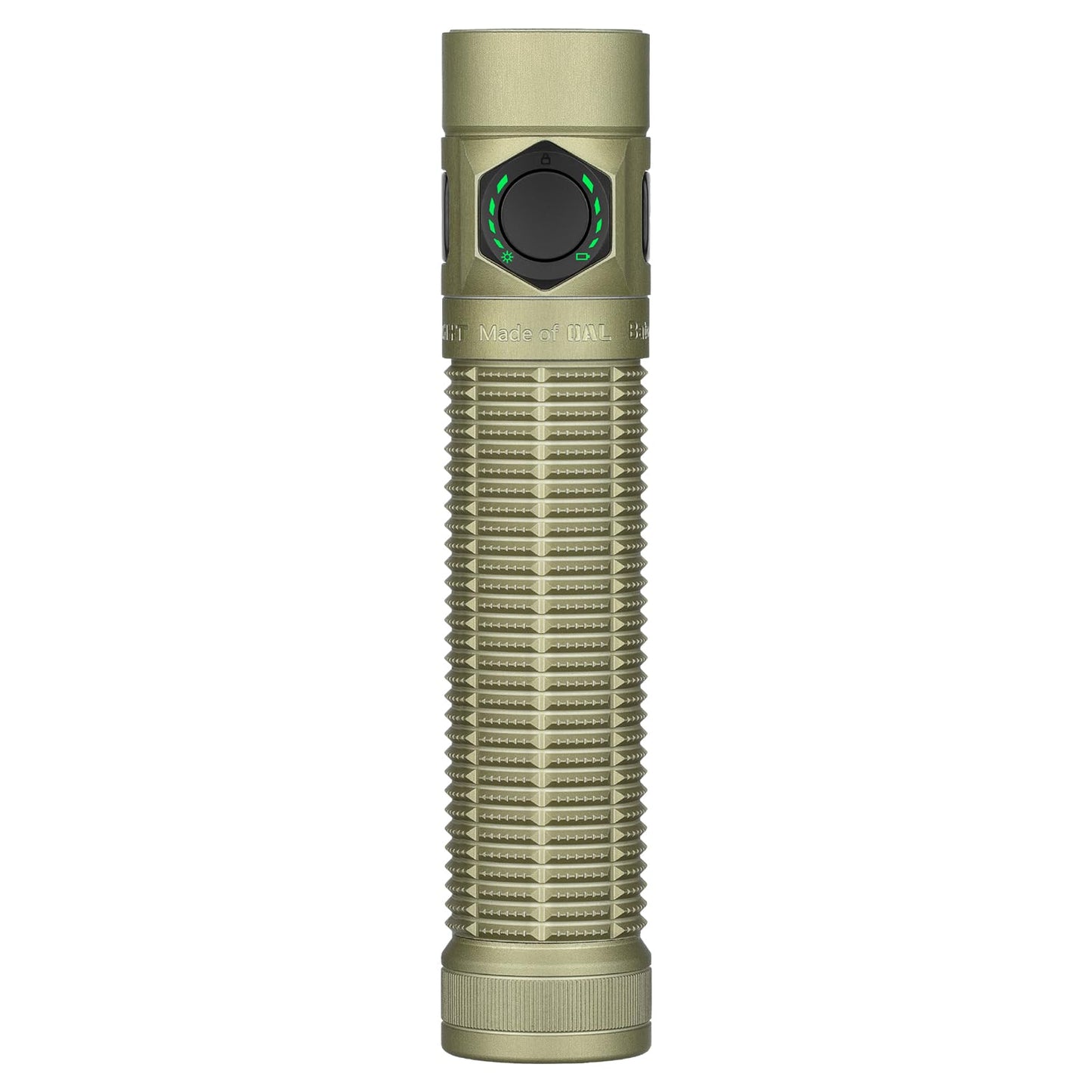 OLIGHT BatonUltra EDC Flashlight Rechargeable, 1800-Lumen 6 Modes Pocket Light with Pure White Light, USB C Bright LED Flashlights with Magnetic Tail Switch for Home Use, Camping, Outdoor(Olive Green)