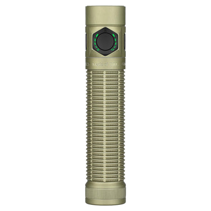 OLIGHT BatonUltra EDC Flashlight Rechargeable, 1800-Lumen 6 Modes Pocket Light with Pure White Light, USB C Bright LED Flashlights with Magnetic Tail Switch for Home Use, Camping, Outdoor(Olive Green)