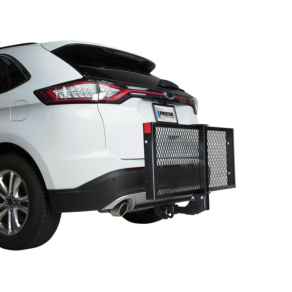 Pro-series 6502 StrongArm Hitch Mounted Folding Cargo Carrier for 2” Receivers, Black