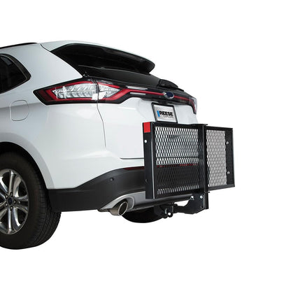 Pro-series 6502 StrongArm Hitch Mounted Folding Cargo Carrier for 2” Receivers, Black