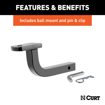 Curt Manufacturing 121123 Class-2 Trailer Hitch