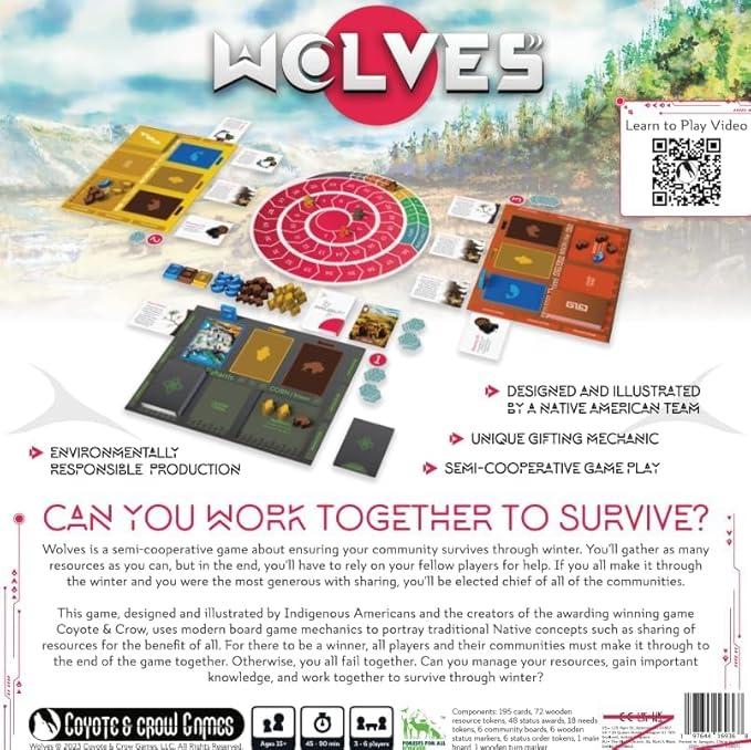 Wolves by Coyote &amp Crow LLC – Strategy Board Game