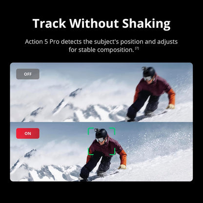 DJI Osmo Action 5 Pro Hiking Combo, Waterproof Action Camera with 1/1.3" Sensor, 4K/120fps Video, Subject Tracking, Stabilization, 8h Extended Battery Life with 2 Batteries, Hiking Accessories