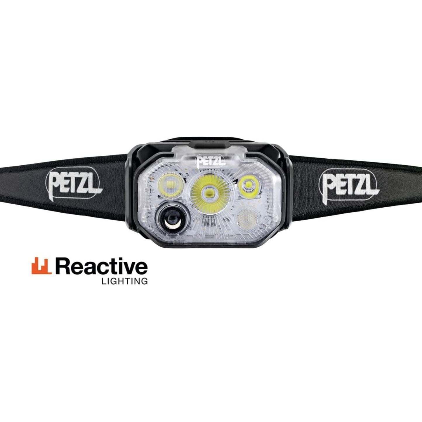 PETZL Swift RL Classic Headlamp - Lightweight & Rechargeable 1200 Lumen Headlamp - Black