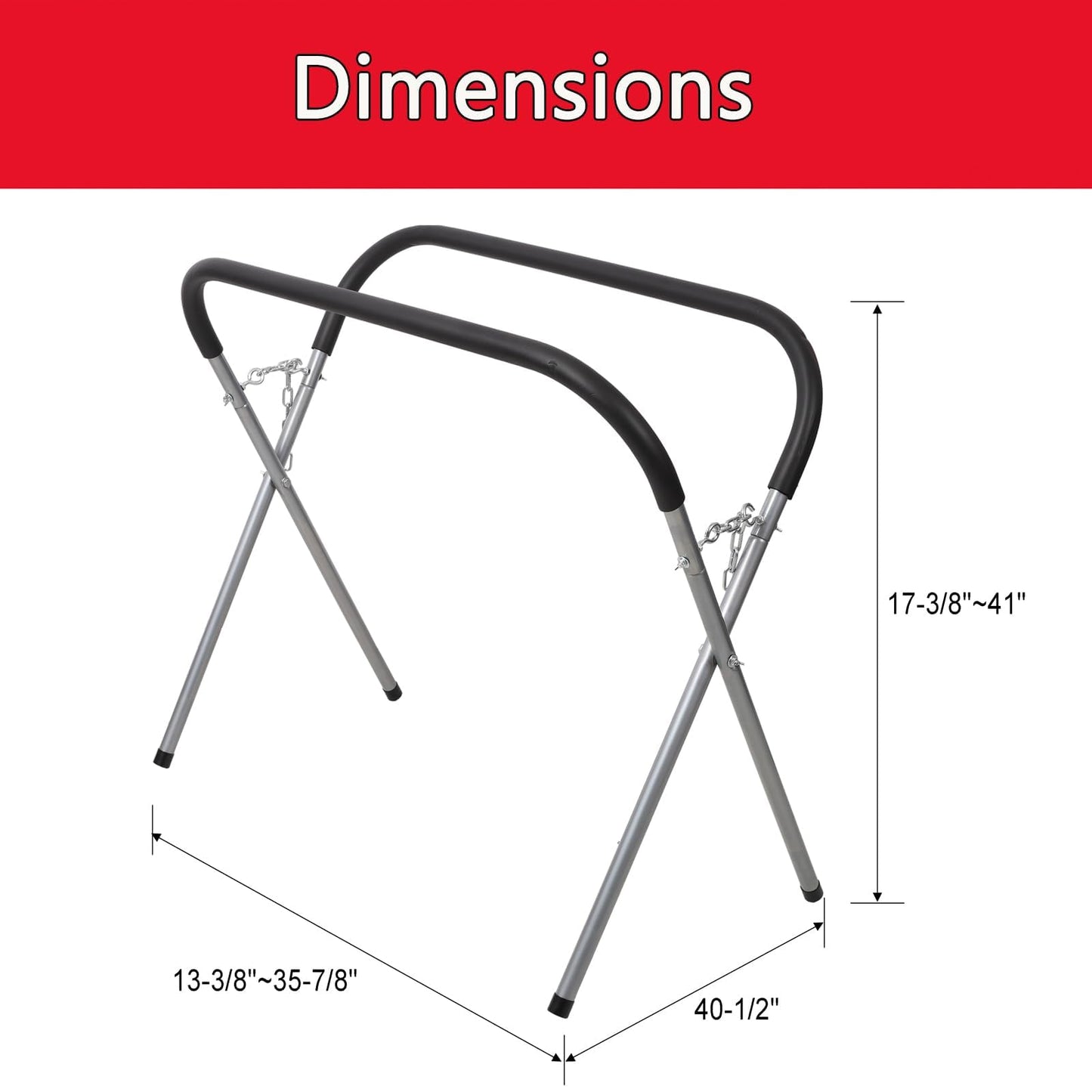 Portable Work Stand,Heavy Duty Workbench,750 Pound Capacity,Adjustable, Padded,Powder-Coated Steel, Rubber Feet, Automotive Fender Stand for Garages, Repair Shops, and DIY