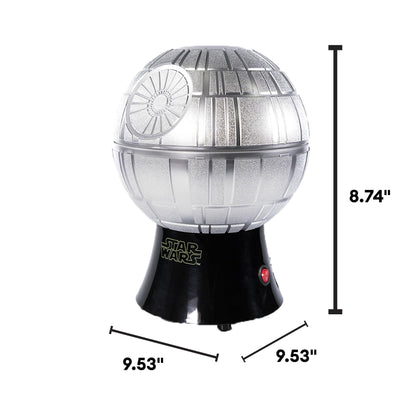 Uncanny Brands Star Wars Death Star Popcorn Maker - Hot Air Style with Removable Bowl