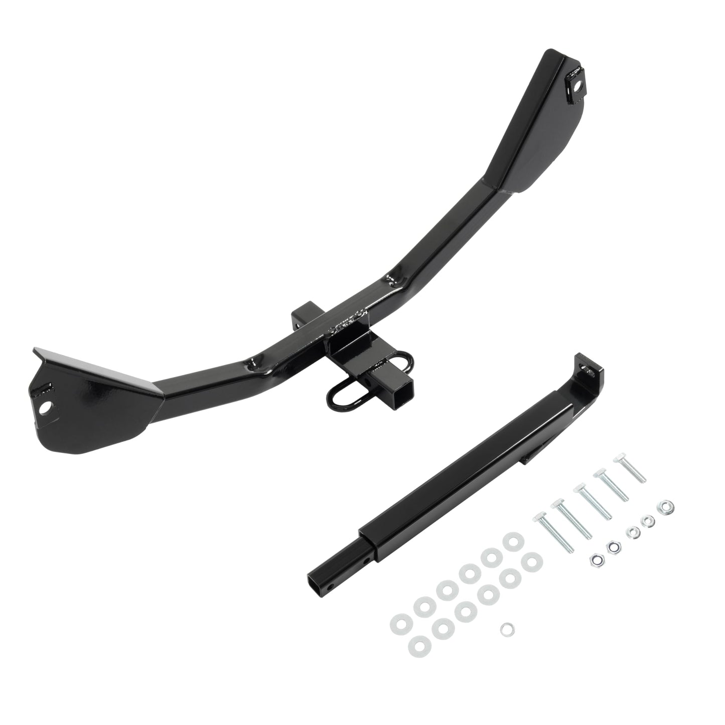 ALMULOO 1.25" Tow Hitch Compatible with 2010 2011 2012 2013 2014 2015 Chevrolet Camaro Except Convertible/w/Dealer Installed Ground Effects Trailer Hitch Powder Coated