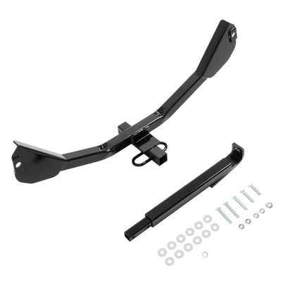 ALMULOO 1.25" Tow Hitch Compatible with 2010 2011 2012 2013 2014 2015 Chevrolet Camaro Except Convertible/w/Dealer Installed Ground Effects Trailer Hitch Powder Coated