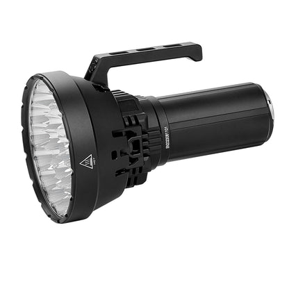 IMALENT MS32 Rechargeable LED Flashlight 200,000 Lumens, High Lumen Output with Powerful Illumination, Long Range 1618M, Bright Outdoor Flashlight for Camping, Emergency, Search Use (Warm Light)