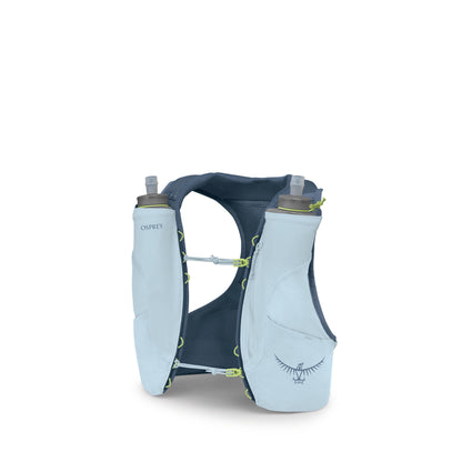 Osprey Dyna LT Women's Running Hydration Vest with Hydraulics Soft Flasks - Lightweight Water Pack with Pockets, Dawn Blue, Large