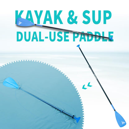 Freein 14’ Inflatable Team SUP, Extra Large Stand Up Paddle Board for Multi Person, Dual-Action Hand Pump, Adjustable Paddle, Complete Kit