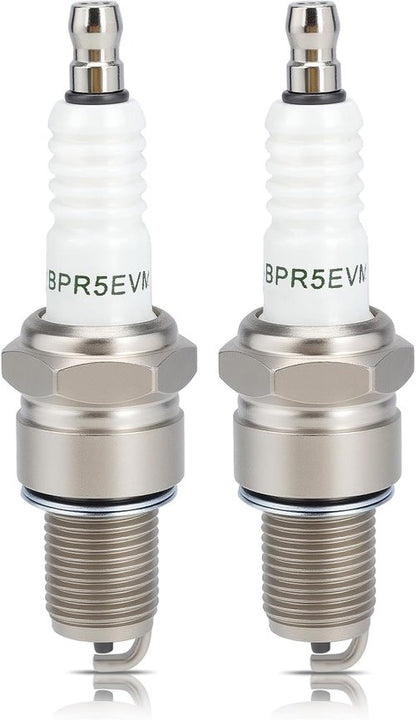 BPR5ES Spark Plug - High Performance for Honda | NGK 7734, Torch F5RTC | 2 Pack