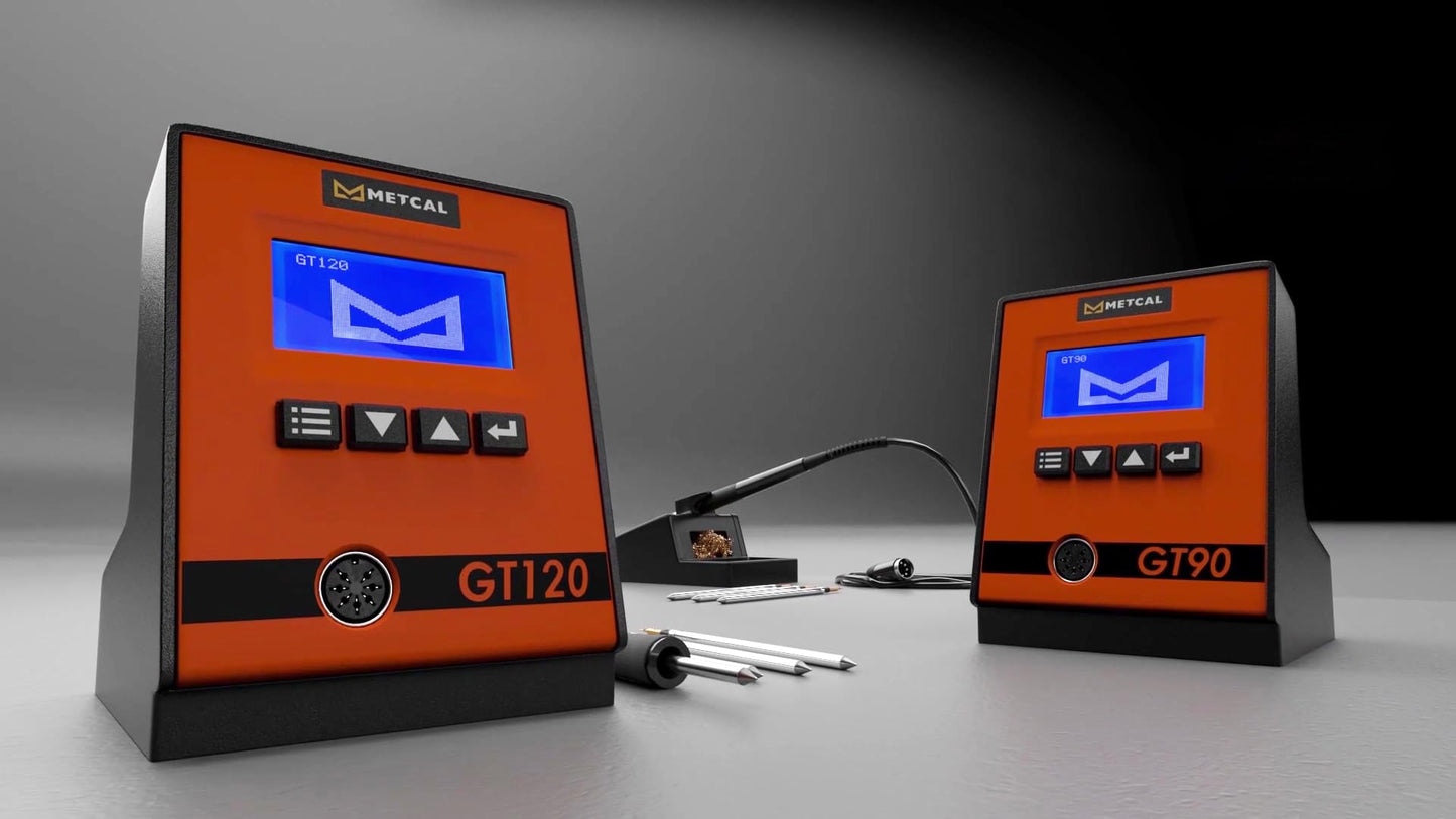 Metcal GT90-HP-T4 90 W T4 Soldering System w/Handpiece & Workstand (STN, ADPT, HP-T4UF, WS), GT Series