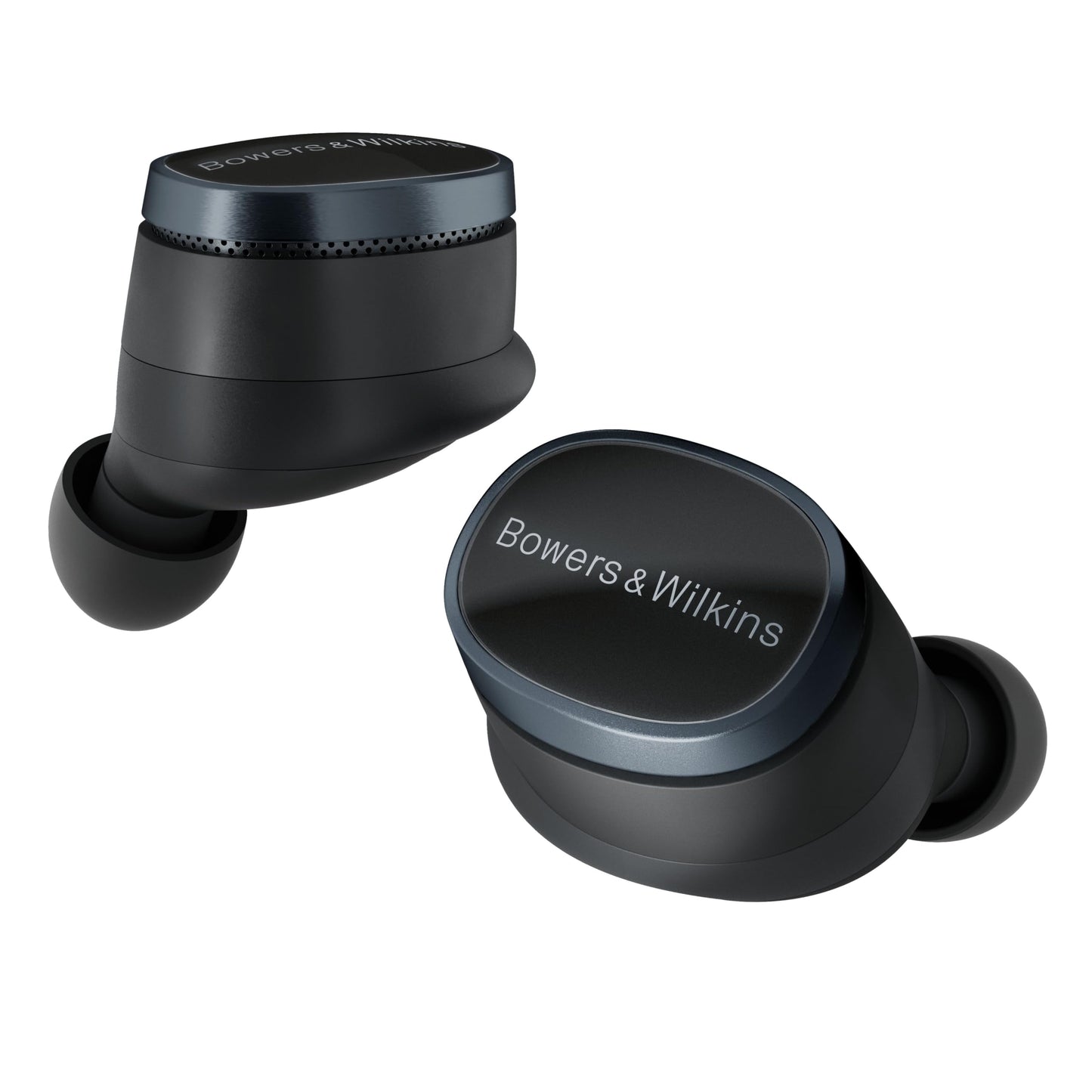 Bowers & Wilkins Pi8 Bluetooth Wireless Earbuds (Anthracite Black), in-Ear Bluetooth Earphones with Qualcomm Chipset & aptX Lossless, Active Noise Cancelling Earbuds, 3 Built-in Mics, 15-Min Charging