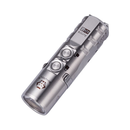 RovyVon Aurora A24 G2 Titanium LED Flashlight1,000 Lumen, Pocket Flashlight with Lockout Mode,Rechargeable EDC Flahlight,7 Modes,Water Resistant for Everyday Carry, Hiking, Camping