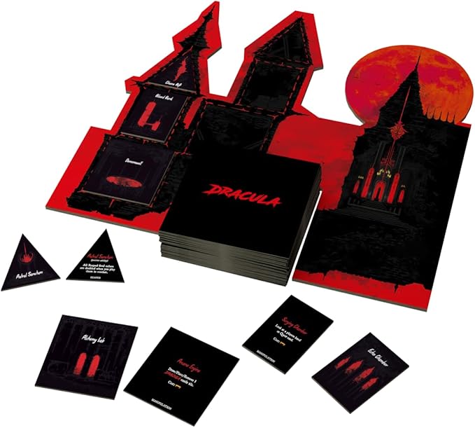 Dracula's Curse Vampire Slaying Board Game for 1-6 Players