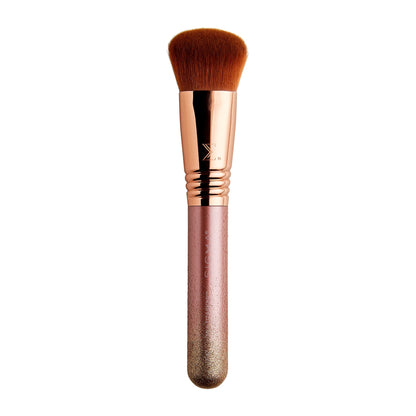 Sigma Beauty Glam ‘N Glow Mini Eye Makeup Brush Set – Set of 3 Eye Makeup Brushes for Blending, Shading, Lining, and Smudging, Includes Stylish Black Small Makeup Bag (4 Pcs)