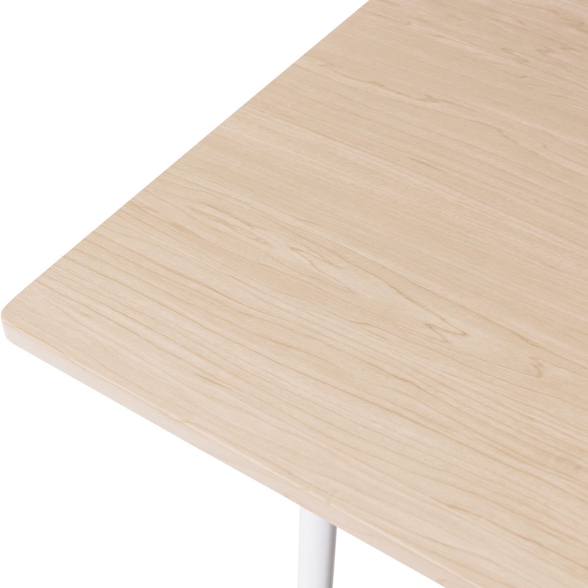 Tangkula Folding Computer Desk with 3 Drawers, Mobile Home Office Desk, Portable Laptop Desk Writing Table, Space Saving Compact Desk for Small Spaces, Dorm, Apartment