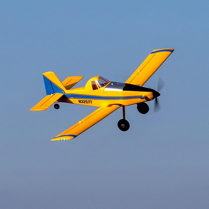 E-flite RC Airplane UMX Air Tractor Bind-N-Fly Basic Transmitter Battery and Charger Not Included with AS3X and Safe Select EFLU16450 Airplanes B&ampF Electric