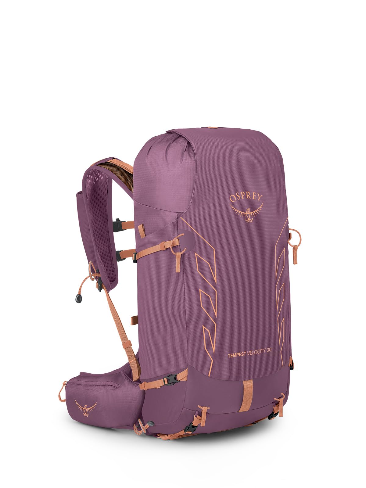 Osprey Tempest Velocity 30L Women's Hiking Backpack, Pashmina/Melon, WXS/S