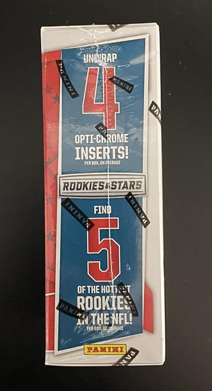 Rookies &amp Stars 2021 Panini Football Trading Card Box - 15 Cards Featuring Mac Jones Ja'Marr Chase Jaylen Waddle &amp More!