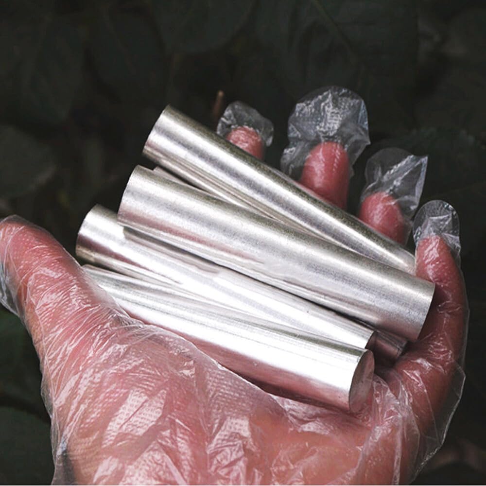 40pcs High-Purity Magnesium Rods 99.99% Mg, 16mm x 9cm, for Outdoor Fire Starting & Survival Emergency Use