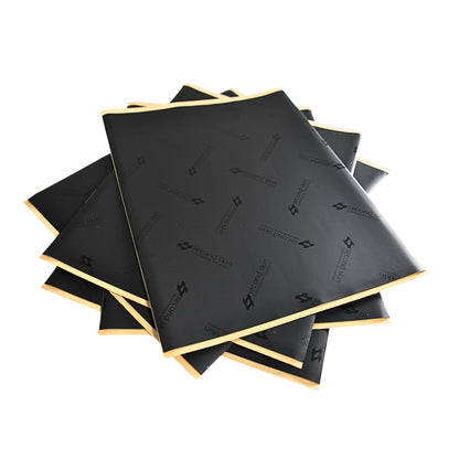 Second Skin Damplifier Pro Butyl Rubber Sound Deadening Mat (2mm) - 12” x 10” CLD Tiles for Car Sound Deadening (15 Sq Ft, 18 Tiles) - Made in USA