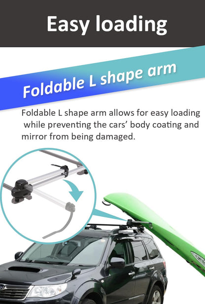 INNO INA453 Rooftop Cargo Rack Kayak Lifter