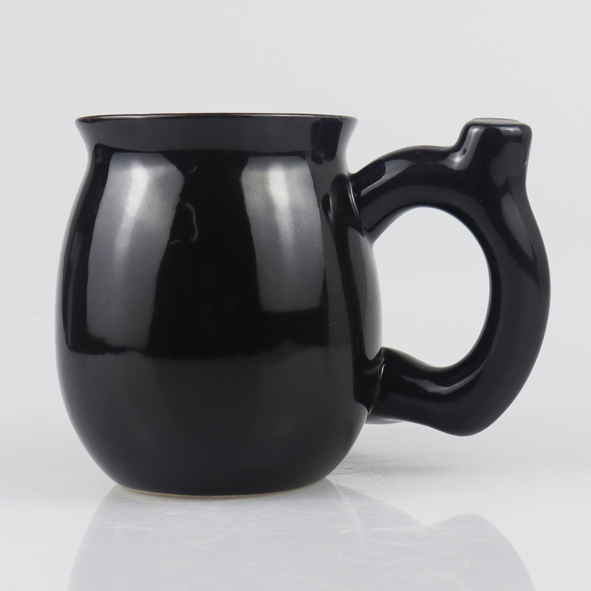 ISTOOLL Coffee Mug, Novelties Ceramic Cup Father's Day Gift, Black
