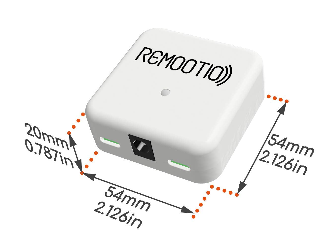 Remootio 2 WiFi and Bluetooth Smart Garage Door opener with iOS and Android App, Apple Home (HomeKit), Amazon Alexa, Google Home, SmartThings, Siri Shortcuts compatible. With sensor and power adapter.