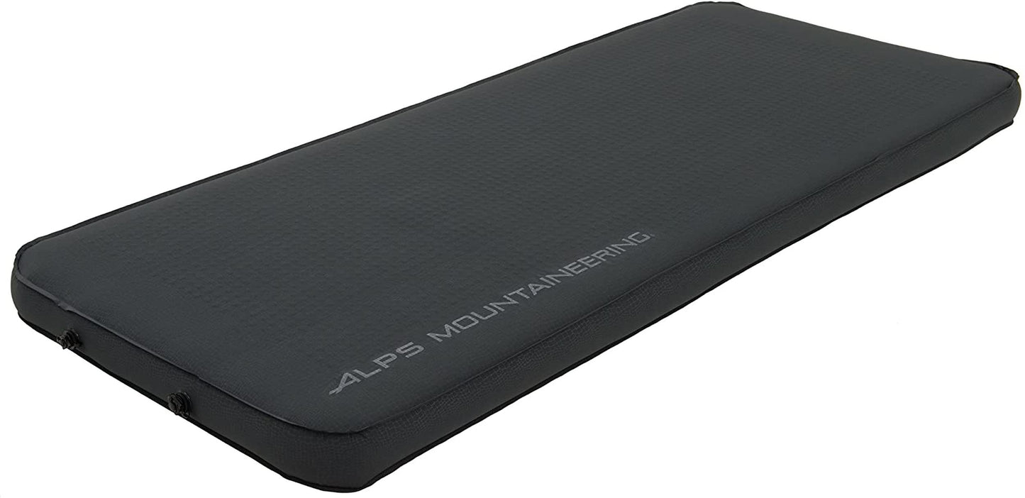 ALPS Mountaineering Outback Self-Inflating, Luxury Air Pad, Large - Charcoal