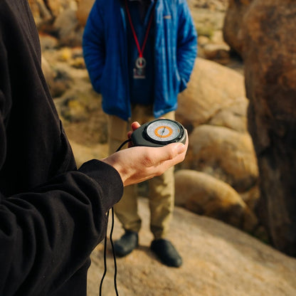 Sun Company Altimeter 203 - Battery-Free Altimeter and Barometer | Weather-Trend Indicator with Rugged ABS Case and Lanyard | Reads Altitude from 0 to 15,000 Feet
