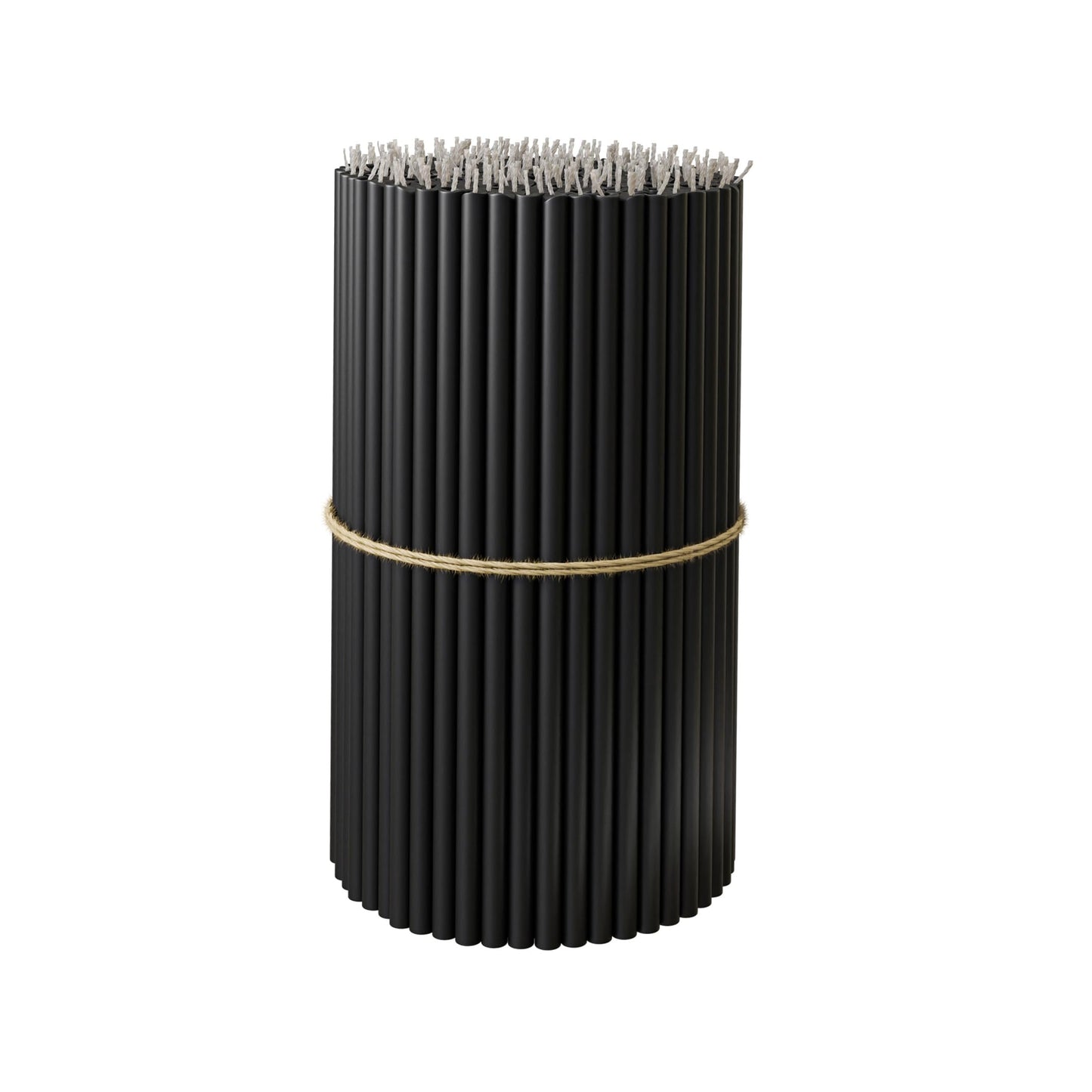 BlueBee Pure Beeswax Candles Bulk for Home - 50pcs Tall Thin Taper Candles, Honey Scent, Smokeless, Long-Burn, All Natural for Church Prayer, Hanukkah, Birthday Cake