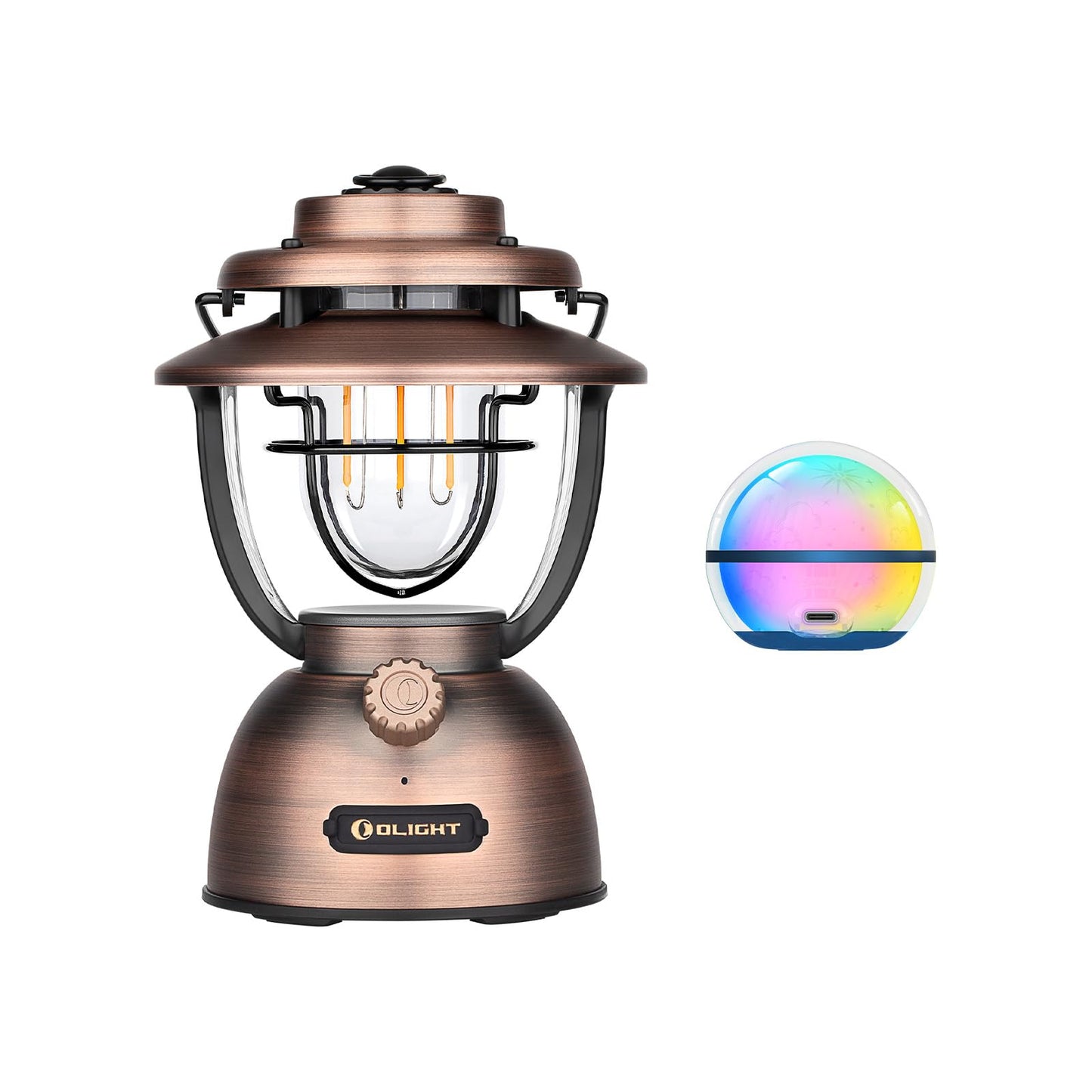 OLIGHT Olantern Classic 2 Pro APP Control Camping Lantern Bundle with Sphere C Smart Night Light