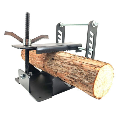 Pipe/log Vise/Lumberjack Tools Log Lock/XL Log Holder, Log Clamp Lock. Quick Adjustment and Locking. for 1-1/2"-5.5" Diameter Logs