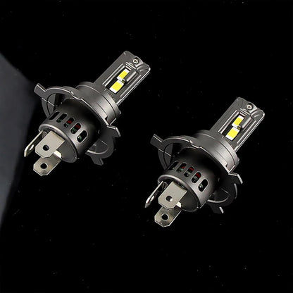 Fit for Can-Am Ryker/Ryker Rally Edition,H4/9003/HB2 Headlight Bulbs,IP68 800% Brightness 12000LM 6500K White, Plug and Play,1:1 Size,Fit for Motorcycle Vehicle ATV,Pack of 2