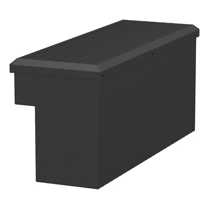 UWS EC10993 33-Inch Matte Black Heavy-Wall Aluminum UTV Side Tool Box for Select Polaris Ranger, RigidCore Lid
