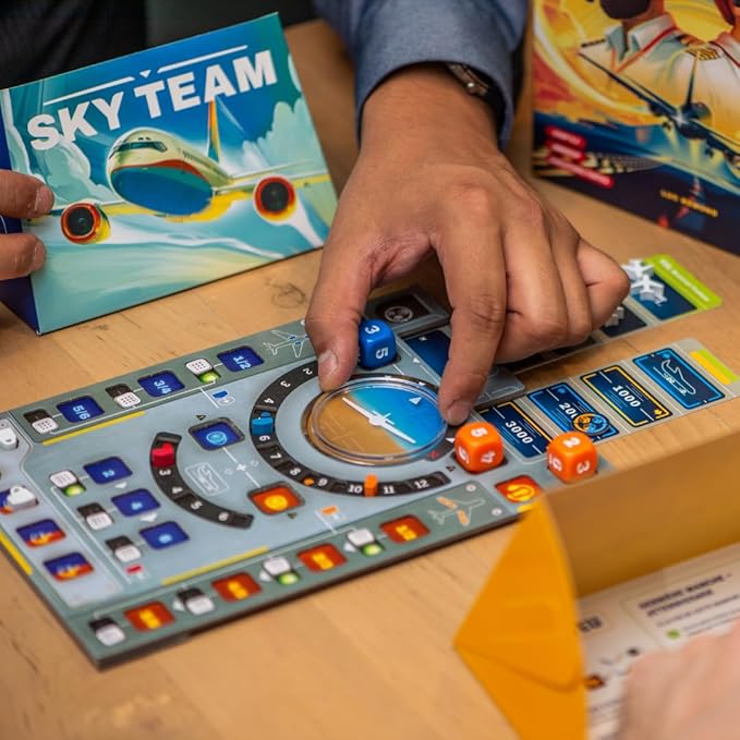 Scorpion Masqué Sky Team | Voted Game of The Year 2024 | Best 2 Player Game | Work Together to Land The Plane | Ages 14+ | 20 Minutes