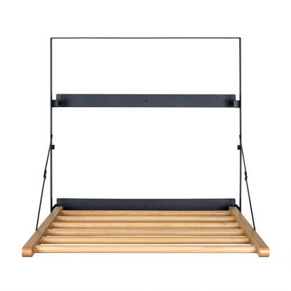 TOMACE Wall Mounted Clothes Drying Rack Laundry Drying Rack Collapsible