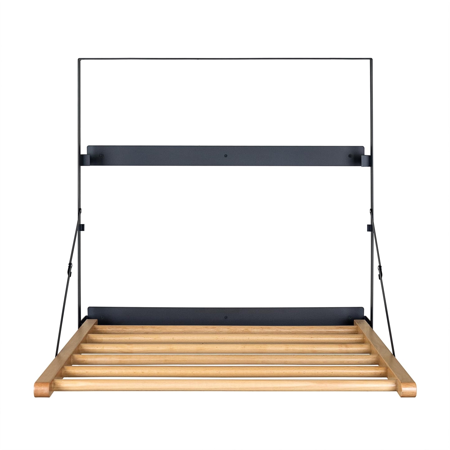 TOMACE Wall Mounted Clothes Drying Rack Laundry Drying Rack Collapsible