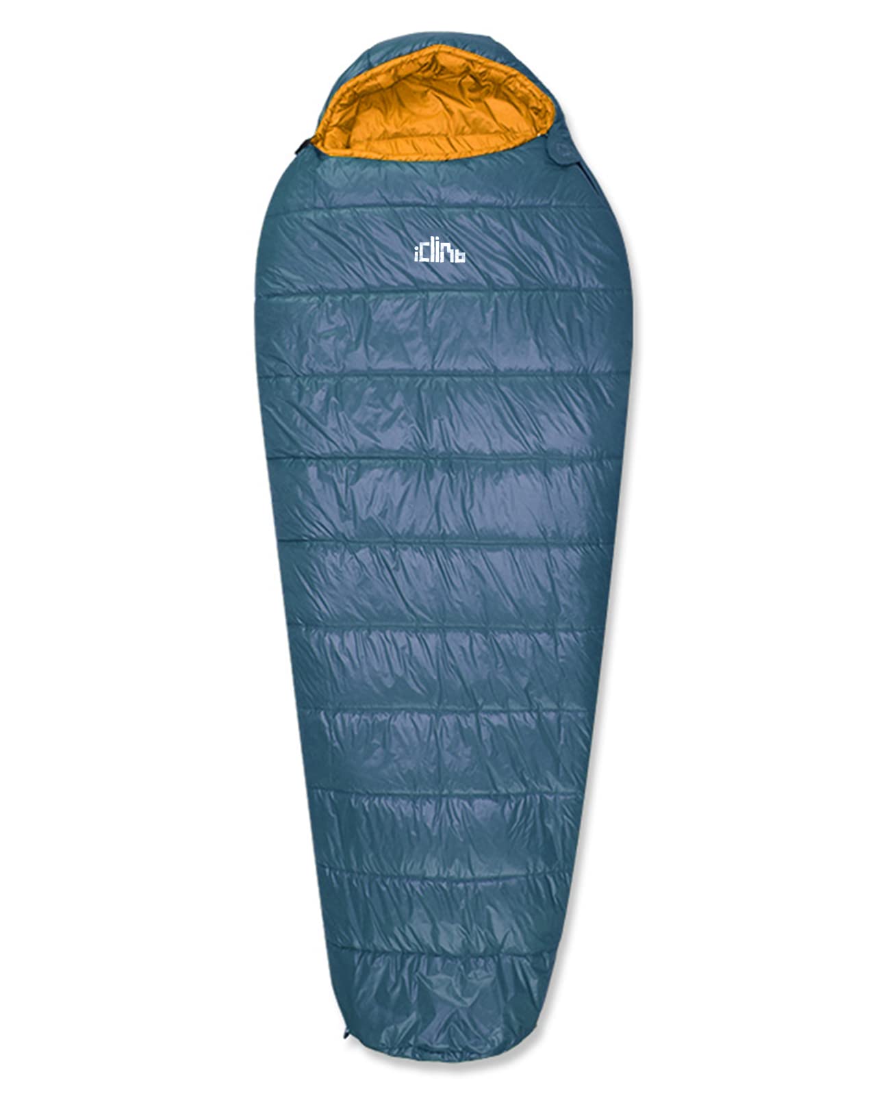 iClimb 1 3M Thinsulate Insulation Sleeping Bag and 1 Low Folding Chair, Ultralight Compact for Adults Outdoor Camping Backpacking Hiking
