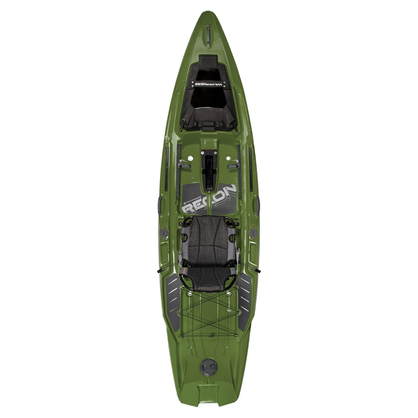 Wilderness Systems Recon 120 - Sit on Top Fishing Kayak - 360 Degree ACES seat - 12 ft - Ranger Green