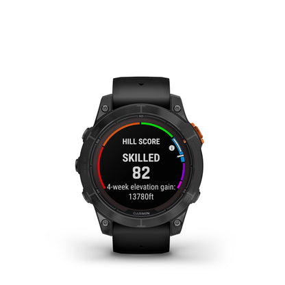 Garmin fēnix 7 Pro - Solar Edition (No Wi-Fi) Multisport GPS Smartwatch, Built-in Flashlight, Solar Charging Capability