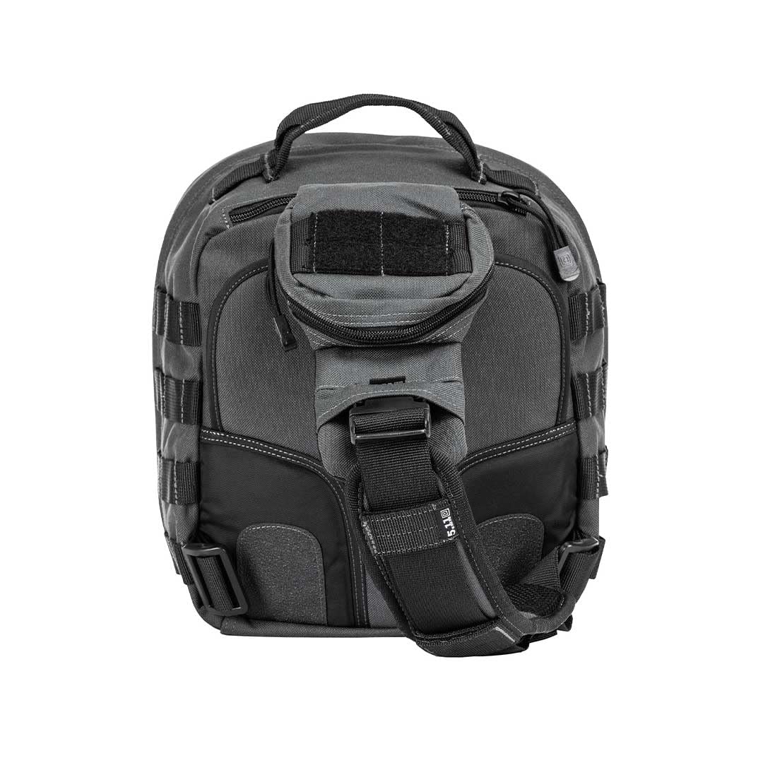 5.11 Tactical Sling Bag Pack MOAB 6, Shoulder Crossbody Military Bag, 11L, Double Tap, Style 56963ABR