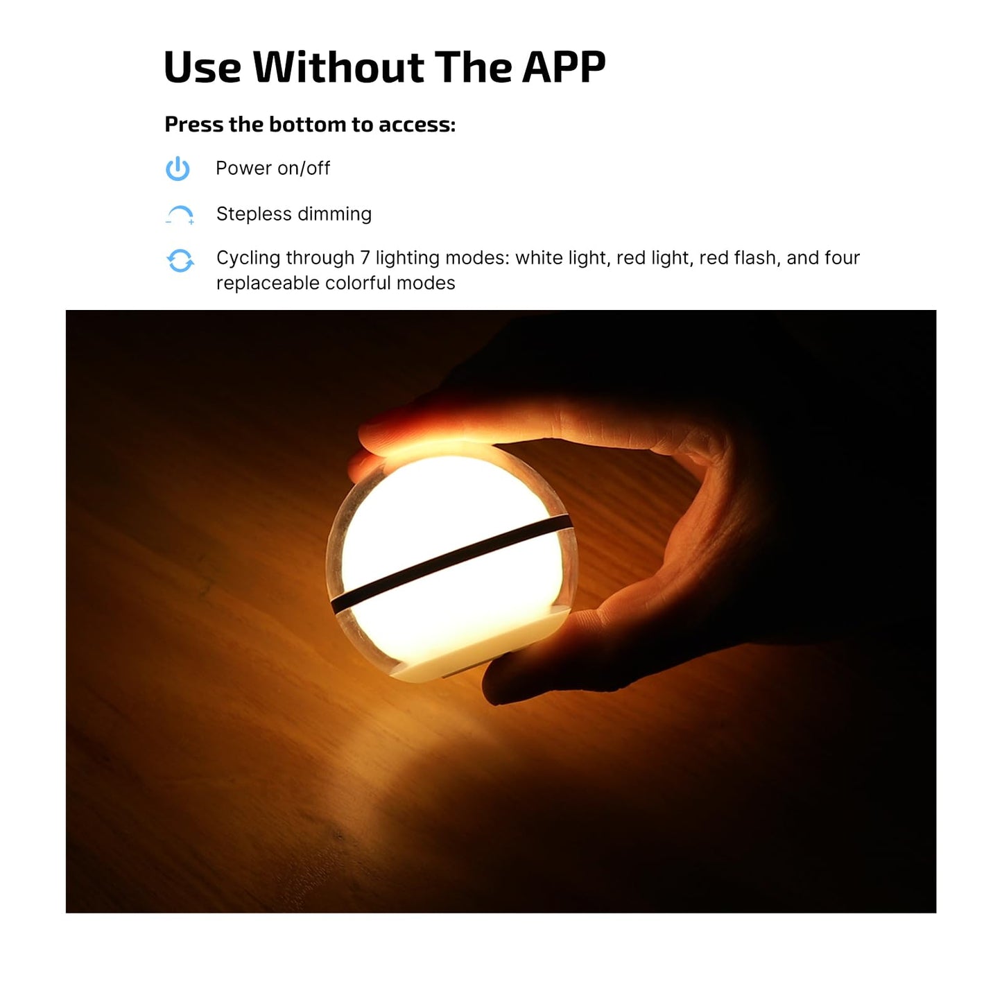 OLIGHT Olantern Classic 2 Pro APP Control Camping Lantern Bundle with Sphere Smart Night Light