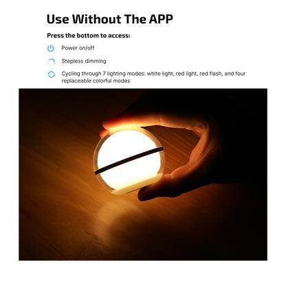 OLIGHT Olantern Classic 2 Pro APP Control Camping Lantern Bundle with Sphere Smart Night Light