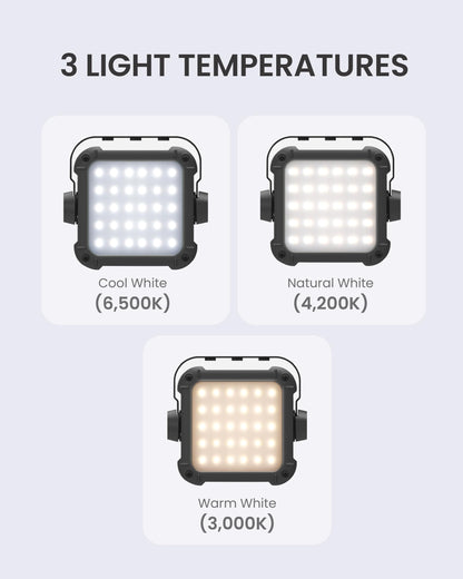 CLAYMORE Ultra2 3.0 (X-Large) - Outdoor Rechargeable LED Light for Camping, Tent, Backpacking, Emergency and Industrial Use. Waterproof, Portable Lantern with USB-C, Up to 80 Hours Battery Life.