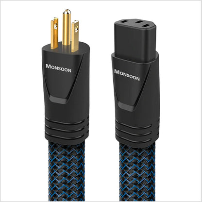 AudioQuest NIAGARA3000USA Low-Z Power Noise Dissipation AC Power Conditioner with an AudioQuest MONSOONUS01 1M Wind Series AC Power Cable (2020)